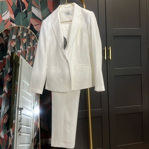 Brand New Tags on White Suit!